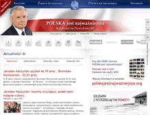 Tablet Screenshot of jaroslawkaczynski.info